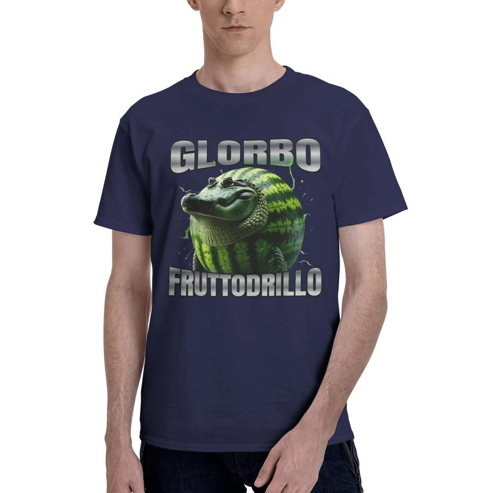 Glorbo Fruttodrillo Funny Italian Brainrot Meme Men T Shirt Hip Hop T-Shirts Short-Sleeve Tops Summer Cotton Plus Size Top Tees 4XL
Glorbo Fruttodrillo Funny Italian Brainrot Meme Men T Shirt Hip Hop T-Shirts Short-Sleeve Tops Summer Cotton Plus Size Top Tees 4XL