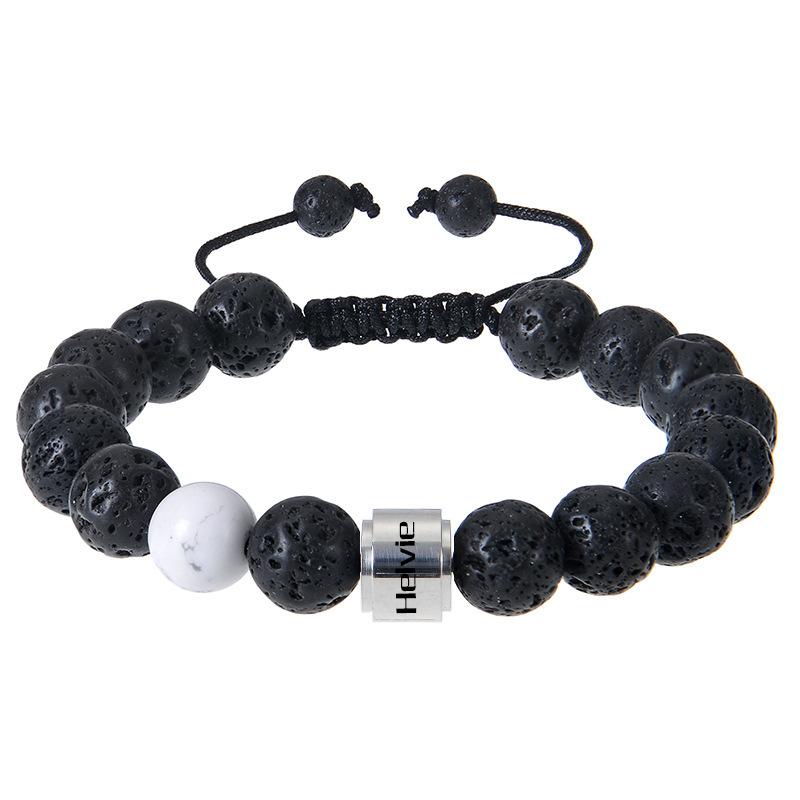 JYL TS Bracelet Men s Custom Volcanic Stone Honors Identity & Stability Volcanic-Engraving солодкий лимон
JYL TS Bracelet Men s Custom Volcanic Stone Honors Identity & Stability Volcanic-Engraving солодкий лимон