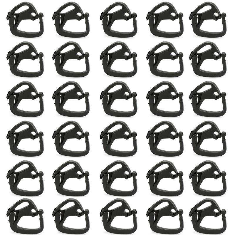 30Pcs Shade Cloth Clips,Adjustable Anti-Fall Hooks For Greenhouse Shading System, Reusable Hooks For Shade Net Outdoor Use
30Pcs Shade Cloth Clips,Adjustable Anti-Fall Hooks For Greenhouse Shading System, Reusable Hooks For Shade Net Outdoor Use