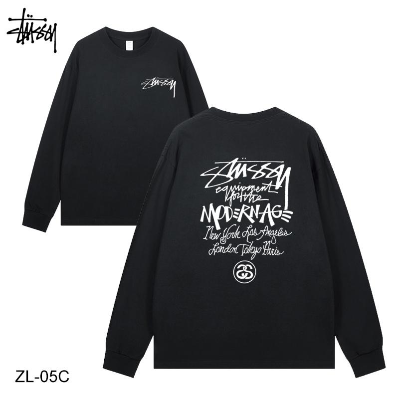 Stussy 2024 весна и осень новая высококачественная хлопковая футболка Stussy в стиле модерн с длинными рукавами и принтом логотипа для мужчин и женщин
Stussy 2024 весна и осень новая высококачественная хлопковая футболка Stussy в стиле модерн с длинными рукавами и принтом логотипа для мужчин и женщин
