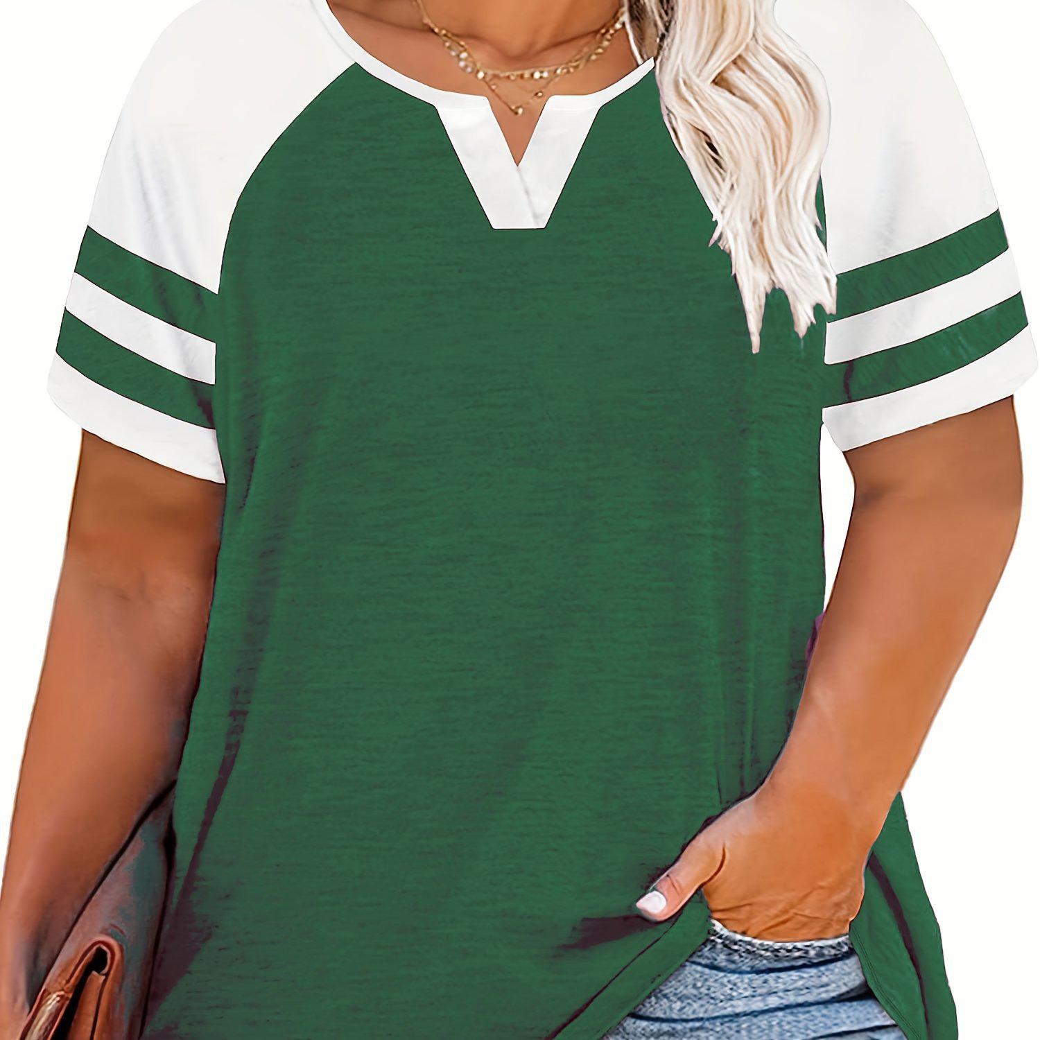 V-Neck Striped T-Shirt - New Cross-Border Style, N 70365 2XL зелёный
V-Neck Striped T-Shirt - New Cross-Border Style, N 70365 2XL зелёный