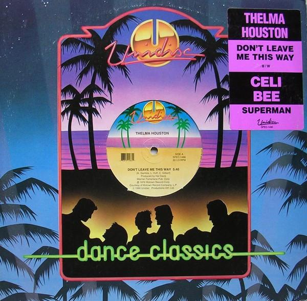 12inch Record THELMA HOUSTON / CELI BEE - Don t Leave Me This Way / Superman SPEC1486 Unidisc 1993 US Soul/Funk Used
12inch Record THELMA HOUSTON / CELI BEE - Don t Leave Me This Way / Superman SPEC1486 Unidisc 1993 US Soul/Funk Used