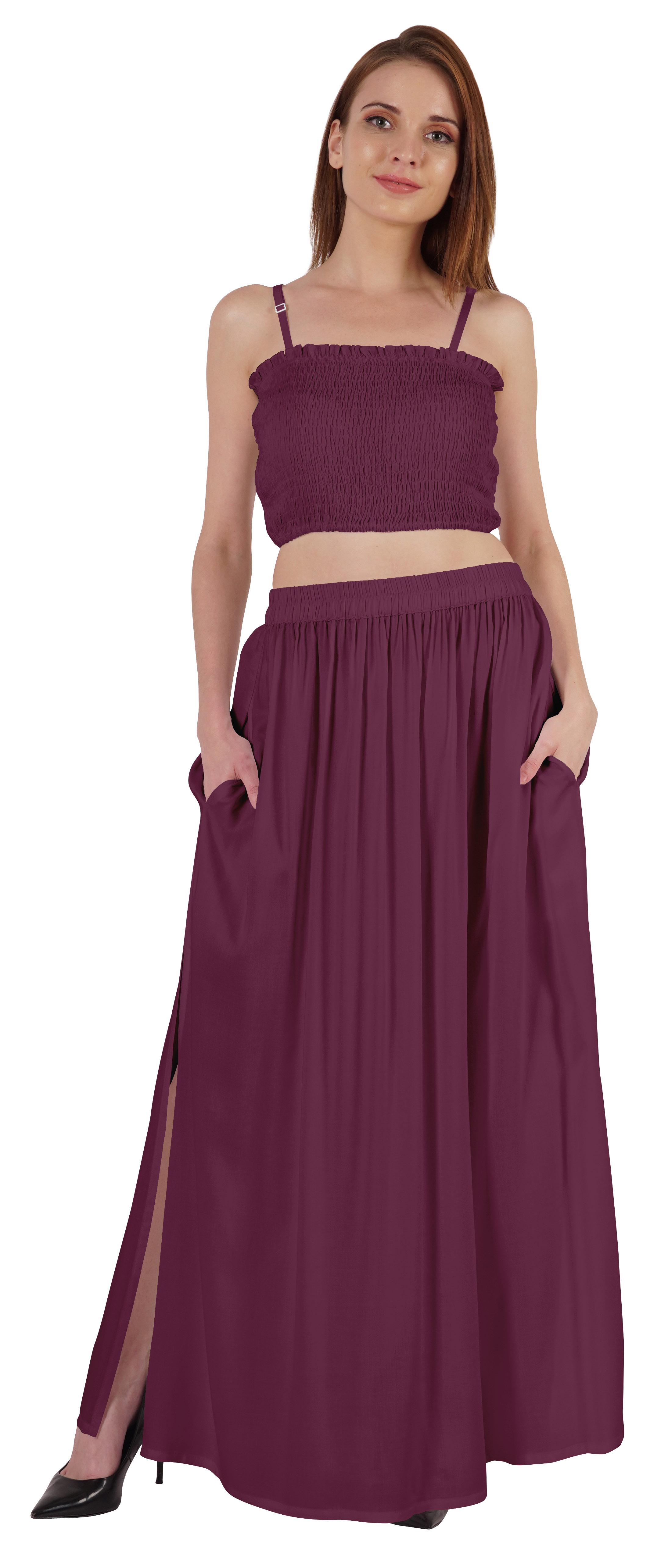 Bimba Літній вечірній одяг, сексуальна сукня з 2 предметів для жінок, укорочений топ і довга спідниця, набір W XXL винний
Bimba Літній вечірній одяг, сексуальна сукня з 2 предметів для жінок, укорочений топ і довга спідниця, набір W XXL винний