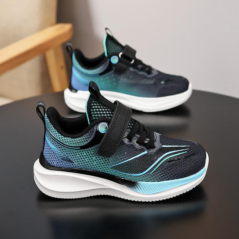 Мальчиковая обувь летняя дышащая детская легкая обувь на мягкой подошве профессиональные кроссовки Красный Кролик 6pro сетчатая обувь детская сп 31