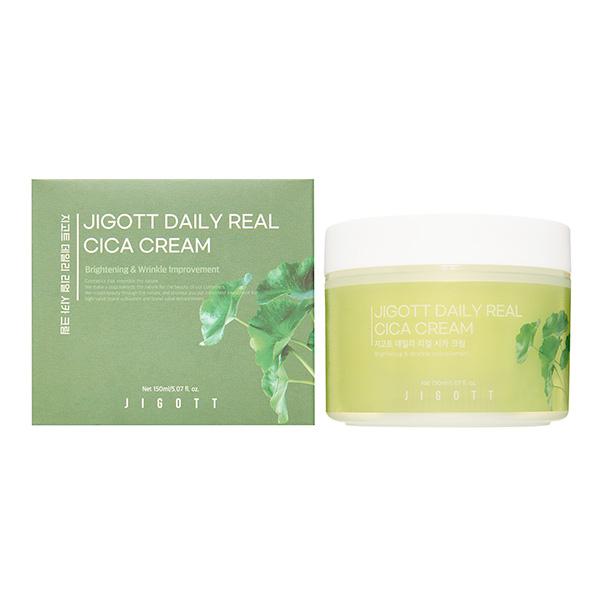 Успокаивающий крем для лица с экстрактом центеллы азиатской Jigott Daily Real Cica Cream 150мл
Успокаивающий крем для лица с экстрактом центеллы азиатской Jigott Daily Real Cica Cream 150мл
