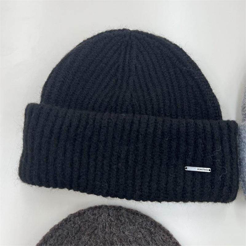 Кашемировая вязаная шапка-бини с гофрированной отделкой, осенне-зимняя, мужская и женская, универсальная, теплая, шерстяная, однотонная, от холода M(56-58cm) чёрный
Кашемировая вязаная шапка-бини с гофрированной отделкой, осенне-зимняя, мужская и женская, универсальная, теплая, шерстяная, однотонная, от холода M(56-58cm) чёрный