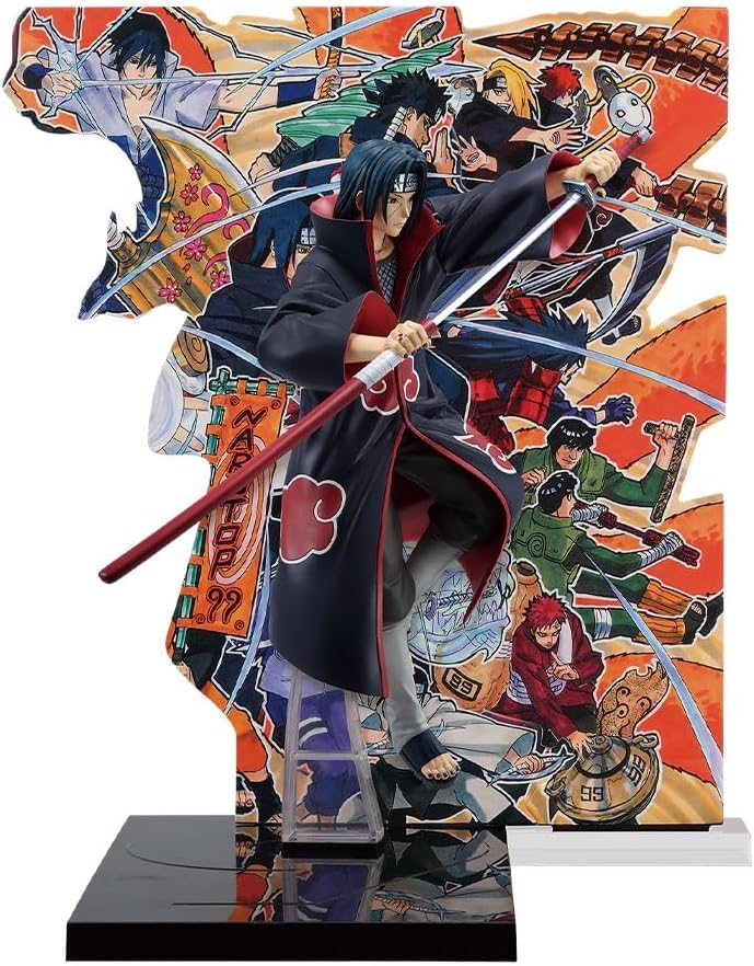 Ichiban Kuji - Gorgeous Shinobi Picture Scroll - D Prize Uchiha Itachi Figure with Original Illustration Background Panel
Ichiban Kuji - Gorgeous Shinobi Picture Scroll - D Prize Uchiha Itachi Figure with Original Illustration Background Panel