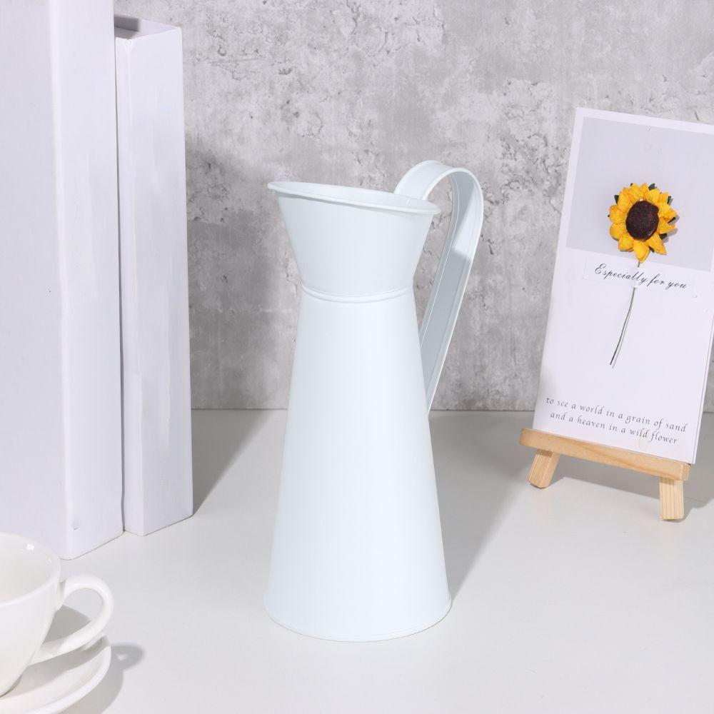 Iron Art Flower Bucket Ornament Decorative Coffee Pot Pastoral Tin Flower Vase Flower Arrangement кавовий
Iron Art Flower Bucket Ornament Decorative Coffee Pot Pastoral Tin Flower Vase Flower Arrangement кавовий