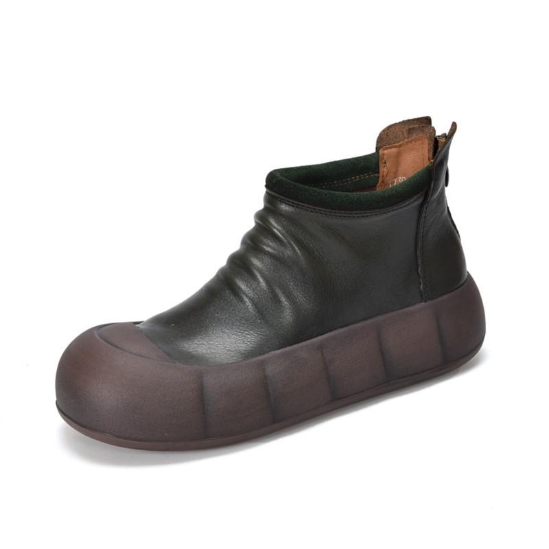 Johnature Короткі черевики з круглим носком на товстій підошві в стилі ретро, жіночі туфлі на плоскій платформі 37 зелений
Johnature Короткі черевики з круглим носком на товстій підошві в стилі ретро, жіночі туфлі на плоскій платформі 37 зелений