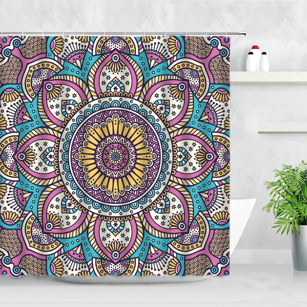3D Mandala Flowers Shower Curtains Bohemian Style Modern Nordic Home Decoration Bathtub Screens Waterproof Bathroom Curtain W60H190(CM)-1 Pcs
3D Mandala Flowers Shower Curtains Bohemian Style Modern Nordic Home Decoration Bathtub Screens Waterproof Bathroom Curtain W60H190(CM)-1 Pcs