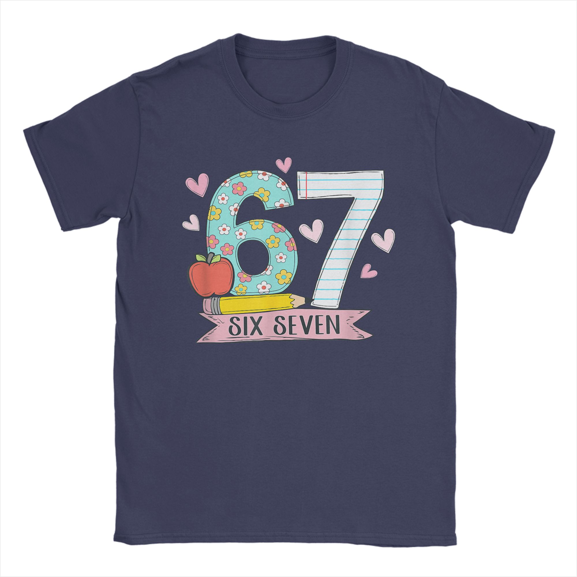 Funny 67 Meme Six Seven T-Shirt Summer Trending T-Shirts Couple 100% Cotton O-Neck Plus Size Clothes Short-Sleeved Funny Tops 4XL
Funny 67 Meme Six Seven T-Shirt Summer Trending T-Shirts Couple 100% Cotton O-Neck Plus Size Clothes Short-Sleeved Funny Tops 4XL
