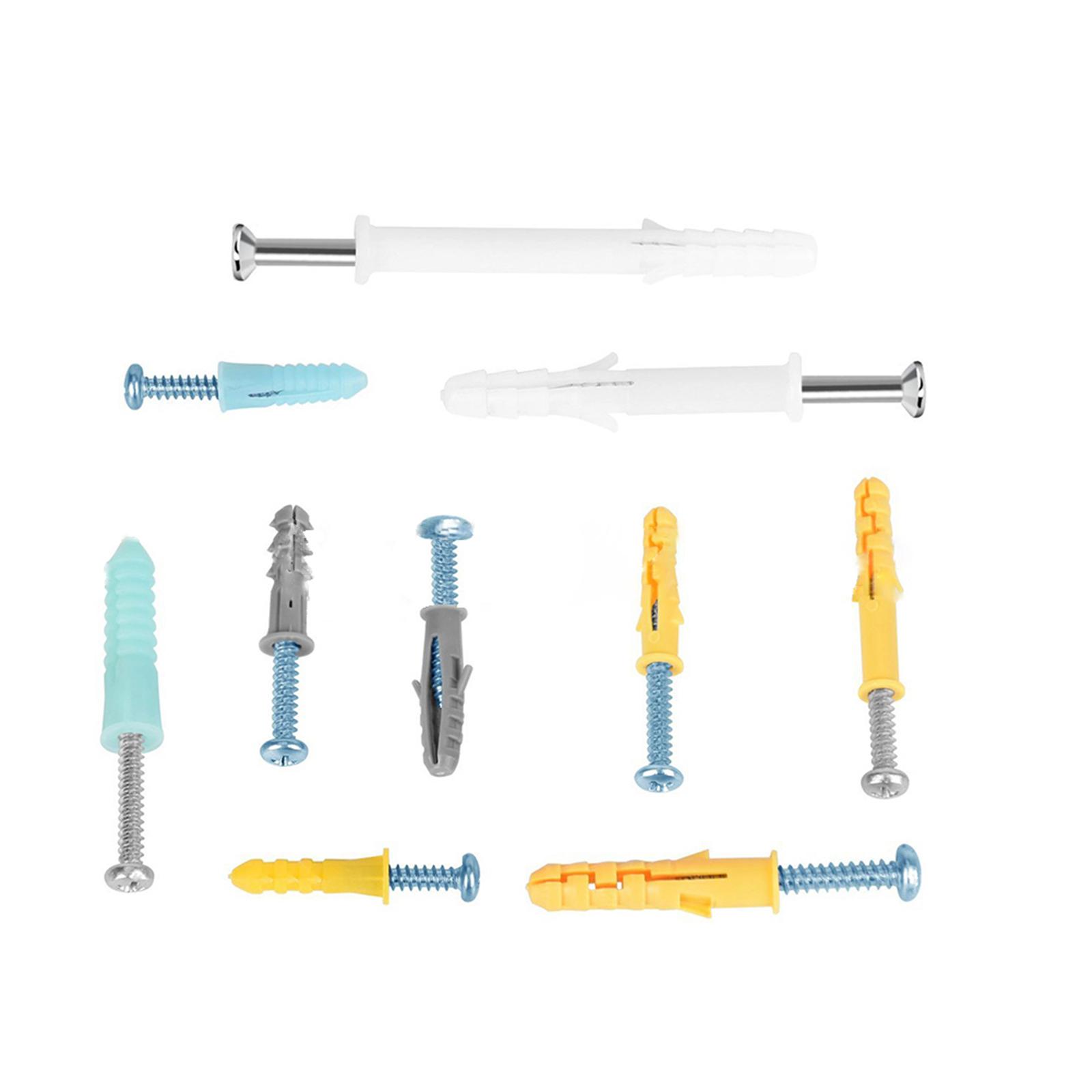 Complete Set Drywall Anchors DIY Mounting 5*60MM Anchor Screws Self Tapping Drywall Screws Anchors Assorted Sizes High Strength China Mainland
Complete Set Drywall Anchors DIY Mounting 5*60MM Anchor Screws Self Tapping Drywall Screws Anchors Assorted Sizes High Strength China Mainland