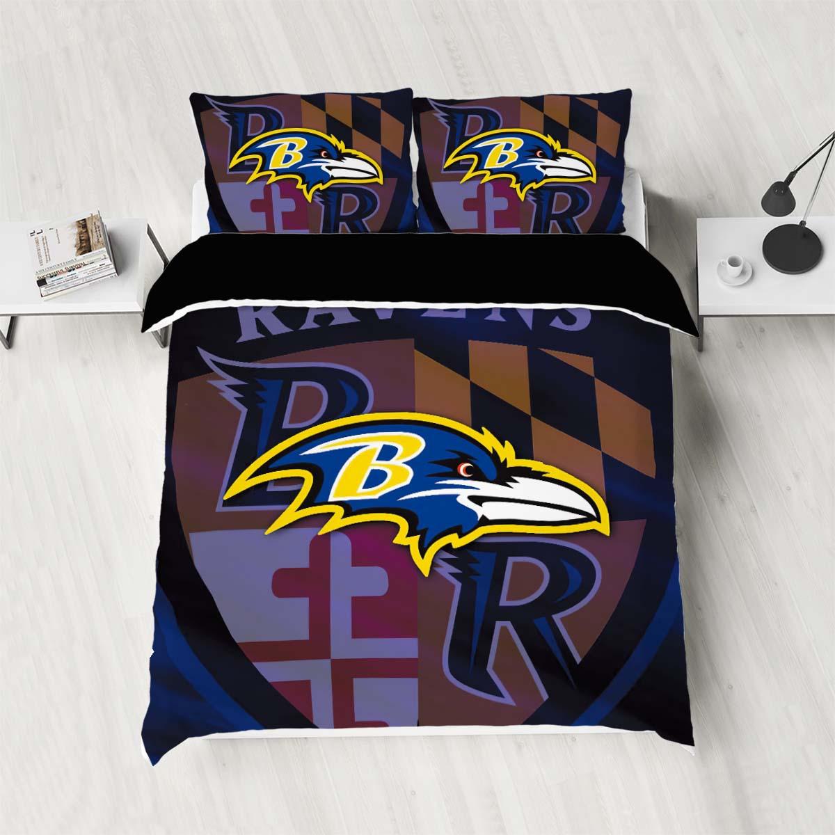 Balmore Ravens Bed Three-Piece Rugby Team Polished Home Textiles Digital Printing Quilt Cover Pillowcase EU 135x200cm
Balmore Ravens Bed Three-Piece Rugby Team Polished Home Textiles Digital Printing Quilt Cover Pillowcase EU 135x200cm