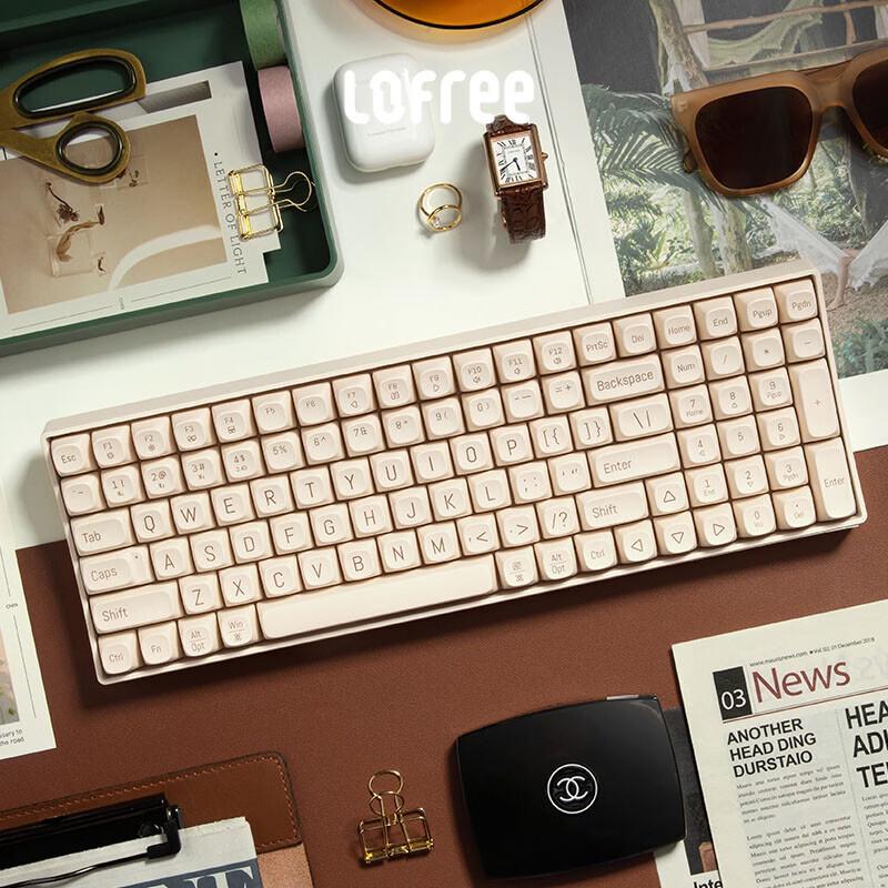 LOFREE Xiaoqiao Series 100-Key Tri-Mode Mechanical Keyboard
LOFREE Xiaoqiao Series 100-Key Tri-Mode Mechanical Keyboard
