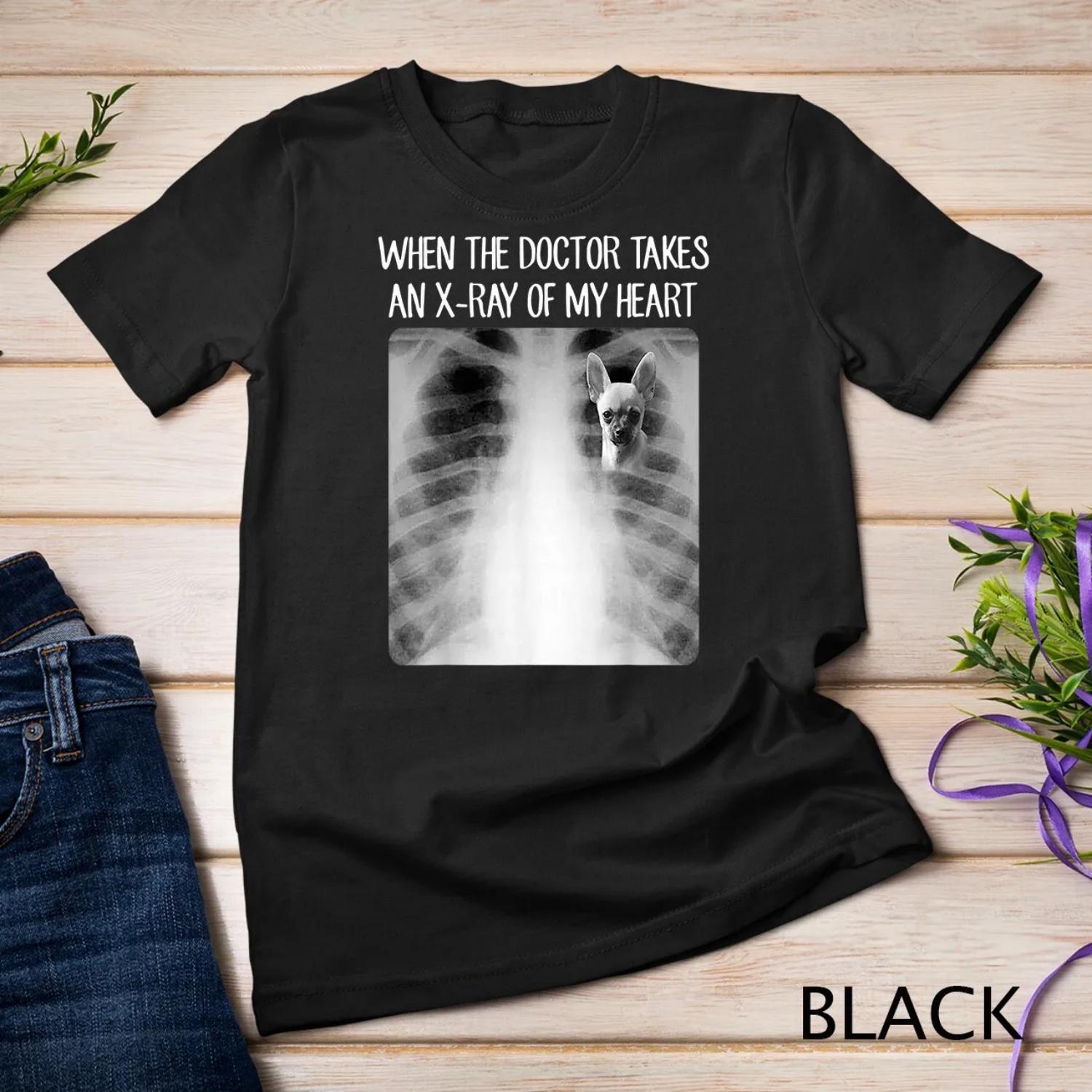 When Doctor Takes X ray Of My Heart Funny Chihuahua Mom T shirt S чёрный
When Doctor Takes X ray Of My Heart Funny Chihuahua Mom T shirt S чёрный