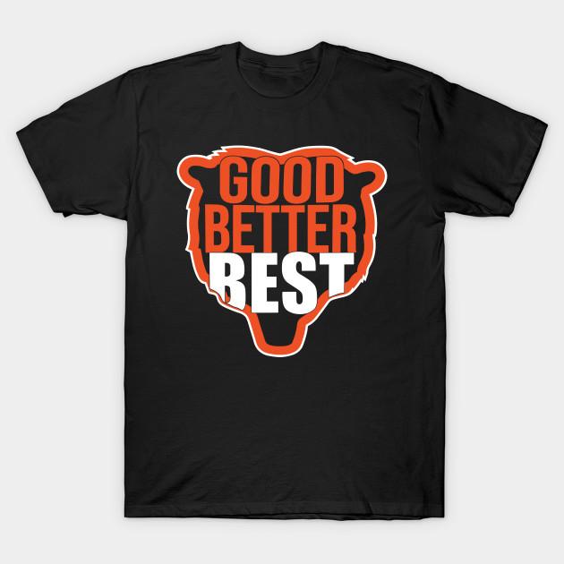 Men Black Print T-shirt Good Better Best Funny Chicago Bears Sports Lover No-Cut Transfer Paper Print Cotton Tshirt L чорний
Men Black Print T-shirt Good Better Best Funny Chicago Bears Sports Lover No-Cut Transfer Paper Print Cotton Tshirt L чорний