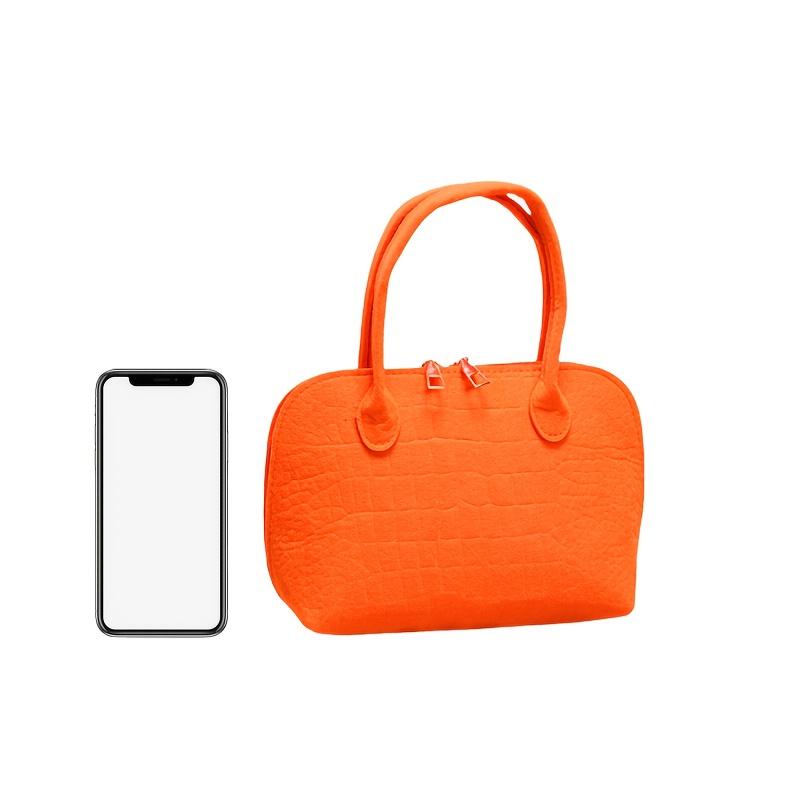 Шикарная однотонная фетровая сумка-тоут, модная ракушка, сумка для хранения - маленькая, легкая, фетровая сумка для хранения, доступна в нескольких цветах, подходит мандариновый
Шикарная однотонная фетровая сумка-тоут, модная ракушка, сумка для хранения - маленькая, легкая, фетровая сумка для хранения, доступна в нескольких цветах, подходит мандариновый