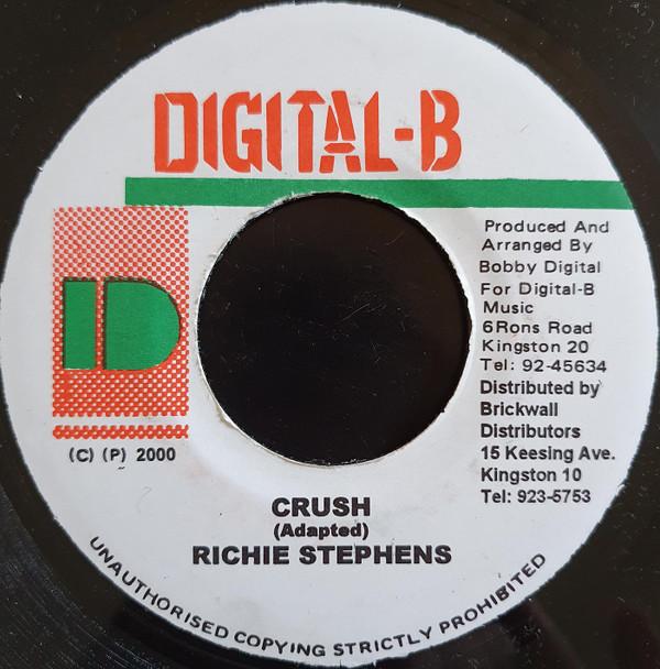 7inch Record RICHIE STEPHENS - Crush NONE Digital-B 2000 Jamaica Reggae, Ska & Dub Used
7inch Record RICHIE STEPHENS - Crush NONE Digital-B 2000 Jamaica Reggae, Ska & Dub Used