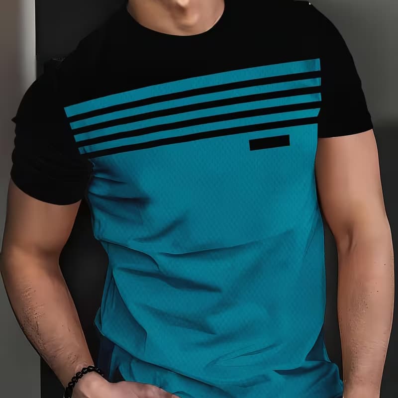 Men s Fashion 3D Printed Men s T-Shirt Round Neck Short Sleeve Trendy Street Wear XL
Men s Fashion 3D Printed Men s T-Shirt Round Neck Short Sleeve Trendy Street Wear XL
