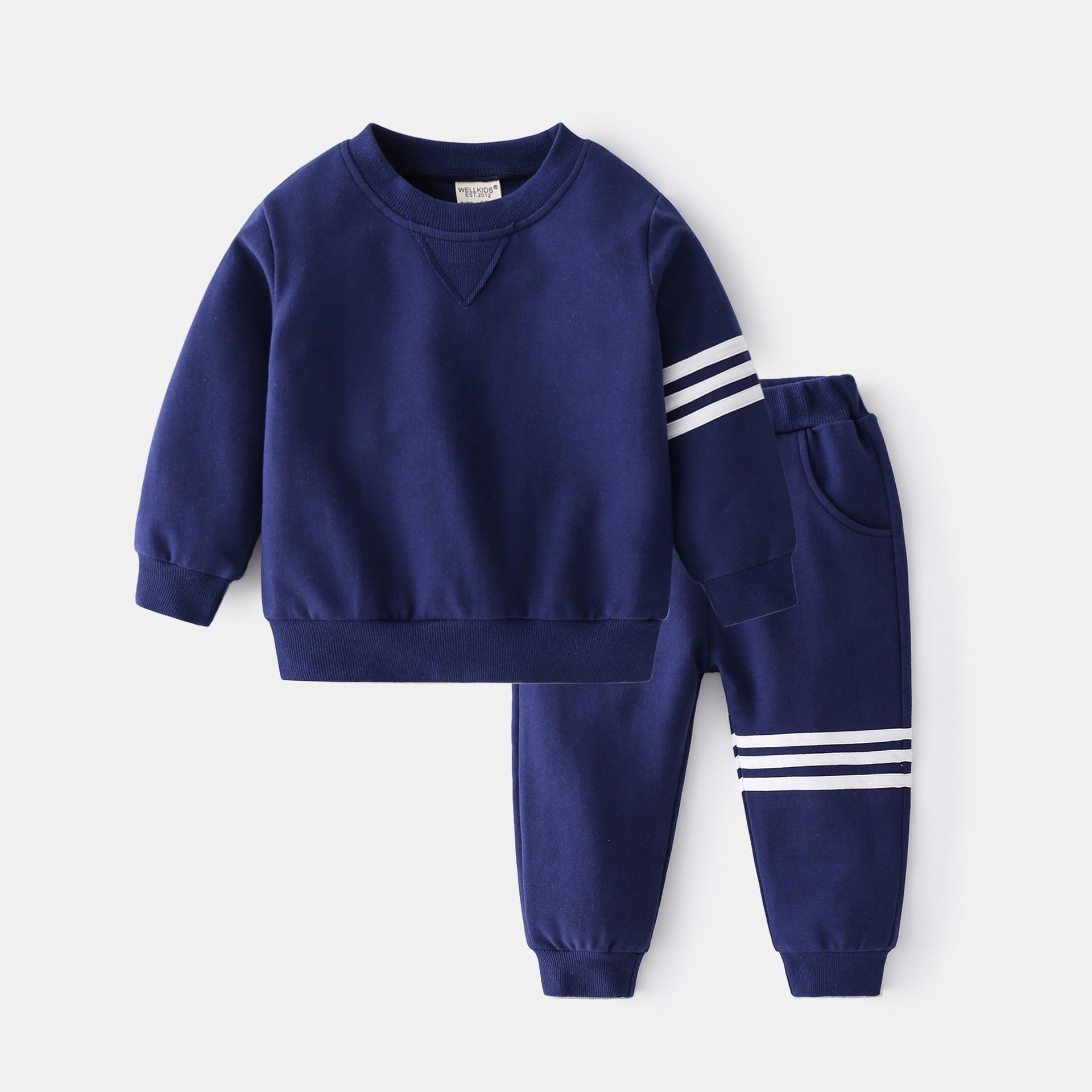 Trendy Boys Striped Long Sleeve Sporty College Sweatshirt & Baseball Jacket Set 110 cm
Trendy Boys Striped Long Sleeve Sporty College Sweatshirt & Baseball Jacket Set 110 cm