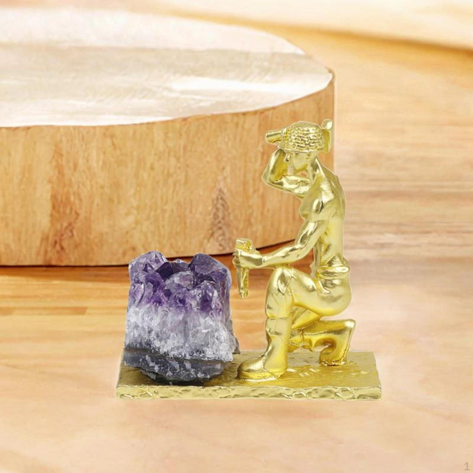 Металлическая фигурка Статуэтка Шахтер Коллекция произведений искусства для украшения дома Орнамент Скульптура Офисный стол Mining
Металлическая фигурка Статуэтка Шахтер Коллекция произведений искусства для украшения дома Орнамент Скульптура Офисный стол Mining