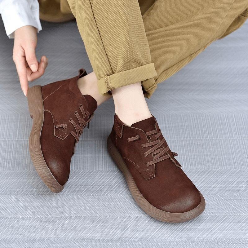 2025 autumn new soft leather short boots women s Mori handmade soft bottom soft surface middle help breathable versatile Martin boots 40 темно-коричневого
2025 autumn new soft leather short boots women s Mori handmade soft bottom soft surface middle help breathable versatile Martin boots 40 темно-коричневого