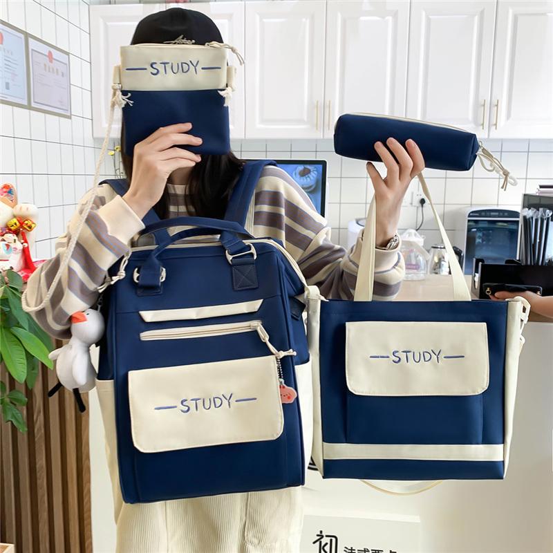 Модный школьный рюкзак большой вместимости, водонепроницаемый дорожный рюкзак
Модный школьный рюкзак большой вместимости, водонепроницаемый дорожный рюкзак