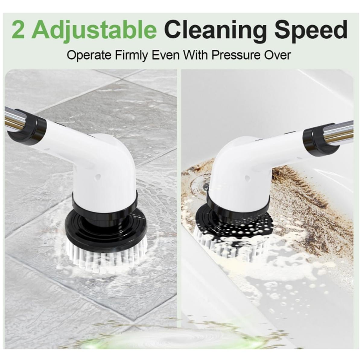 BHBL Electric Rotate Scrubber, Cordless Cleaning Brush, Shower Scrubber with 9 Brush Heads 2H Power Dual Speed China Mainland
BHBL Electric Rotate Scrubber, Cordless Cleaning Brush, Shower Scrubber with 9 Brush Heads 2H Power Dual Speed China Mainland