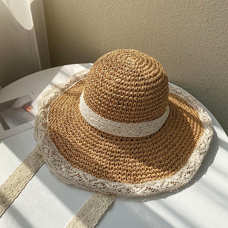 Women s Paper Grass Hat Korean Trendy Breathable Lace Bow Tie Hollow Fresh Windproof Bucket Straw Hat 55-58cm(adult size) хакі
Women s Paper Grass Hat Korean Trendy Breathable Lace Bow Tie Hollow Fresh Windproof Bucket Straw Hat 55-58cm(adult size) хакі