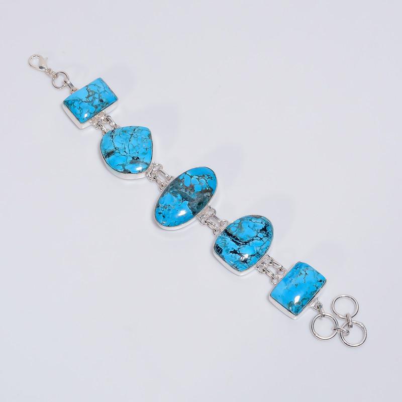 Beautiful Top Grade Qualite 100% Natural Magnesite Turquoise Ethnic Style Handmade Jewelry 925 Steling Silver Plated Bracelet 7-8 WSJ-5166 7-8
Beautiful Top Grade Qualite 100% Natural Magnesite Turquoise Ethnic Style Handmade Jewelry 925 Steling Silver Plated Bracelet 7-8 WSJ-5166 7-8