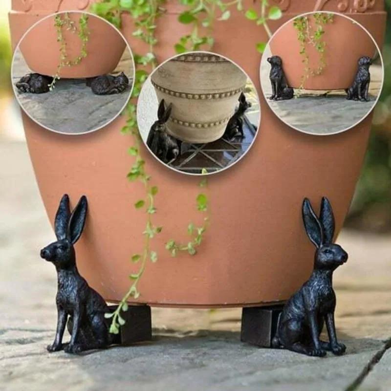 3Pcs Flower Pot Feet Stand Animal Shape Cat Dog Plant Pots Risers Pad Outdoor Garden Resin Pot Foot Plant Bonsai Holders Dog
3Pcs Flower Pot Feet Stand Animal Shape Cat Dog Plant Pots Risers Pad Outdoor Garden Resin Pot Foot Plant Bonsai Holders Dog