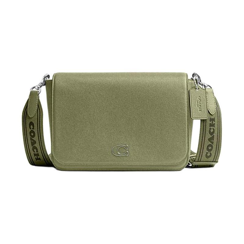 COACH 26 solid color letter logo cow leather and PVC messenger bag messenger bag crossbody shoulder bag medium size men s moss green зелений
COACH 26 solid color letter logo cow leather and PVC messenger bag messenger bag crossbody shoulder bag medium size men s moss green зелений