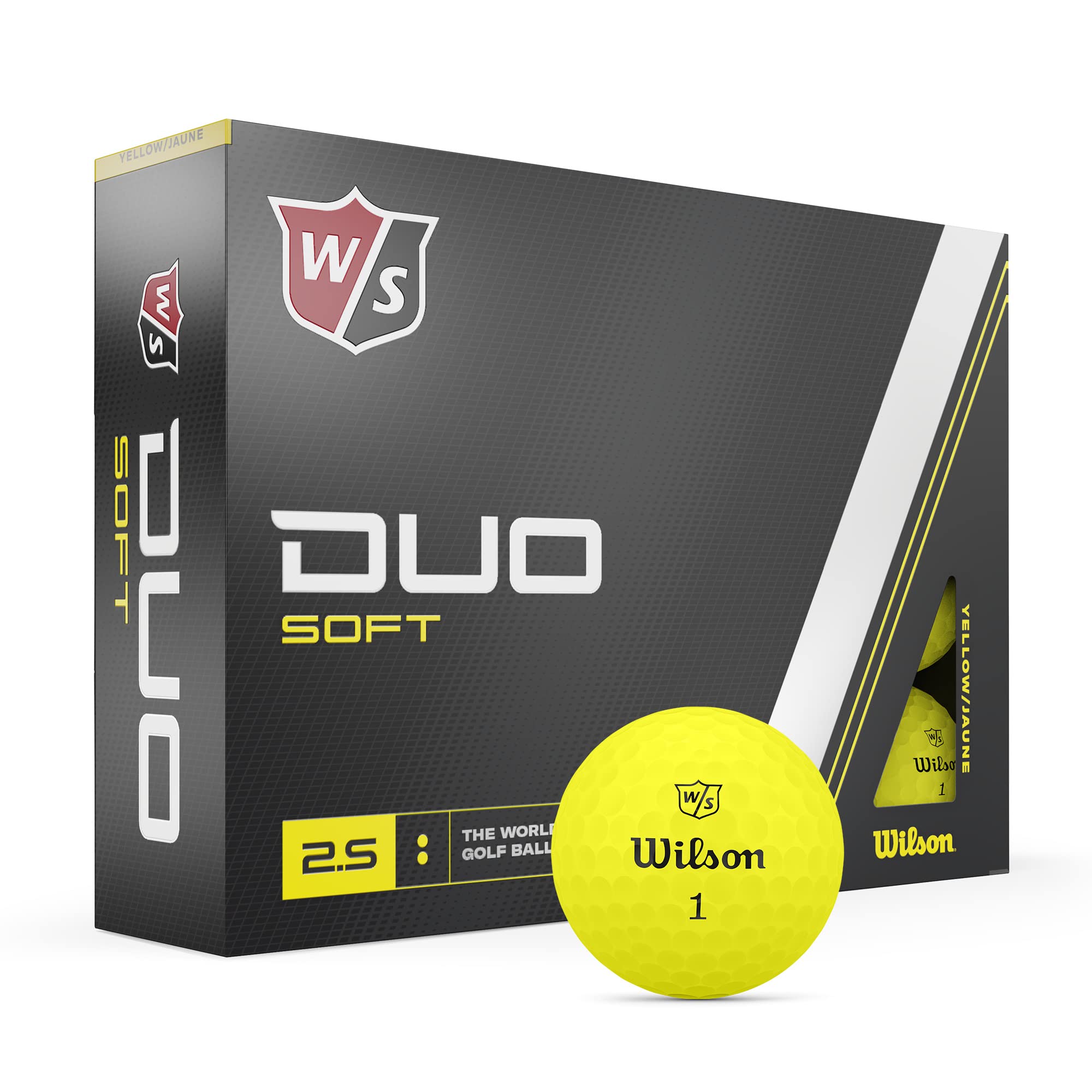WILSON Staff Duo Soft Golf Balls - 12-Pack, Yellow
WILSON Staff Duo Soft Golf Balls - 12-Pack, Yellow