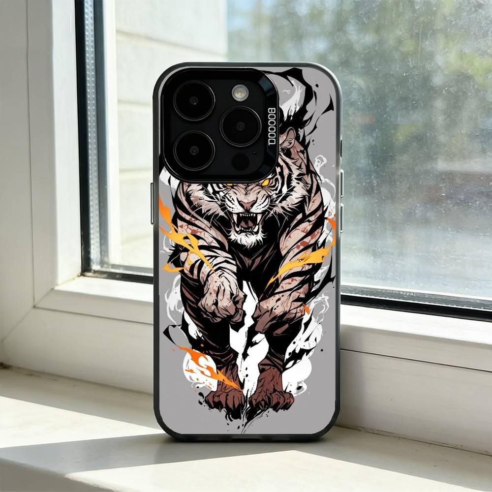 Cartoon Ferocious Tiger Phone Case For iPhone 17,16,15,14,13,12,11 Plus,Pro Max,XS,Colored Silver Plated Inside Cover iPhone14Plus
Cartoon Ferocious Tiger Phone Case For iPhone 17,16,15,14,13,12,11 Plus,Pro Max,XS,Colored Silver Plated Inside Cover iPhone14Plus