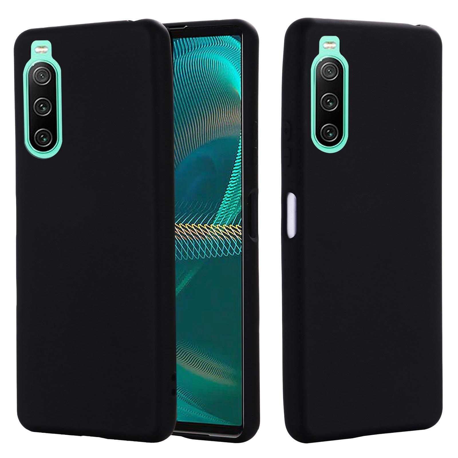 For Sony Xperia 10 IV 5G Drop-proof Liquid Silicone Phone Case Soft Microfiber Lining Cushion Anti-Scratch Protective Cover Black
For Sony Xperia 10 IV 5G Drop-proof Liquid Silicone Phone Case Soft Microfiber Lining Cushion Anti-Scratch Protective Cover Black