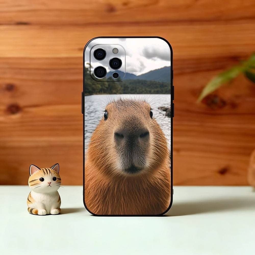 Cute capybara Phone Case For iPhone 17,16,15,14,13,12,11 Plus,Pro Max,XS,Soft Silicone Black Cover iPhone11PROMAX
Cute capybara Phone Case For iPhone 17,16,15,14,13,12,11 Plus,Pro Max,XS,Soft Silicone Black Cover iPhone11PROMAX