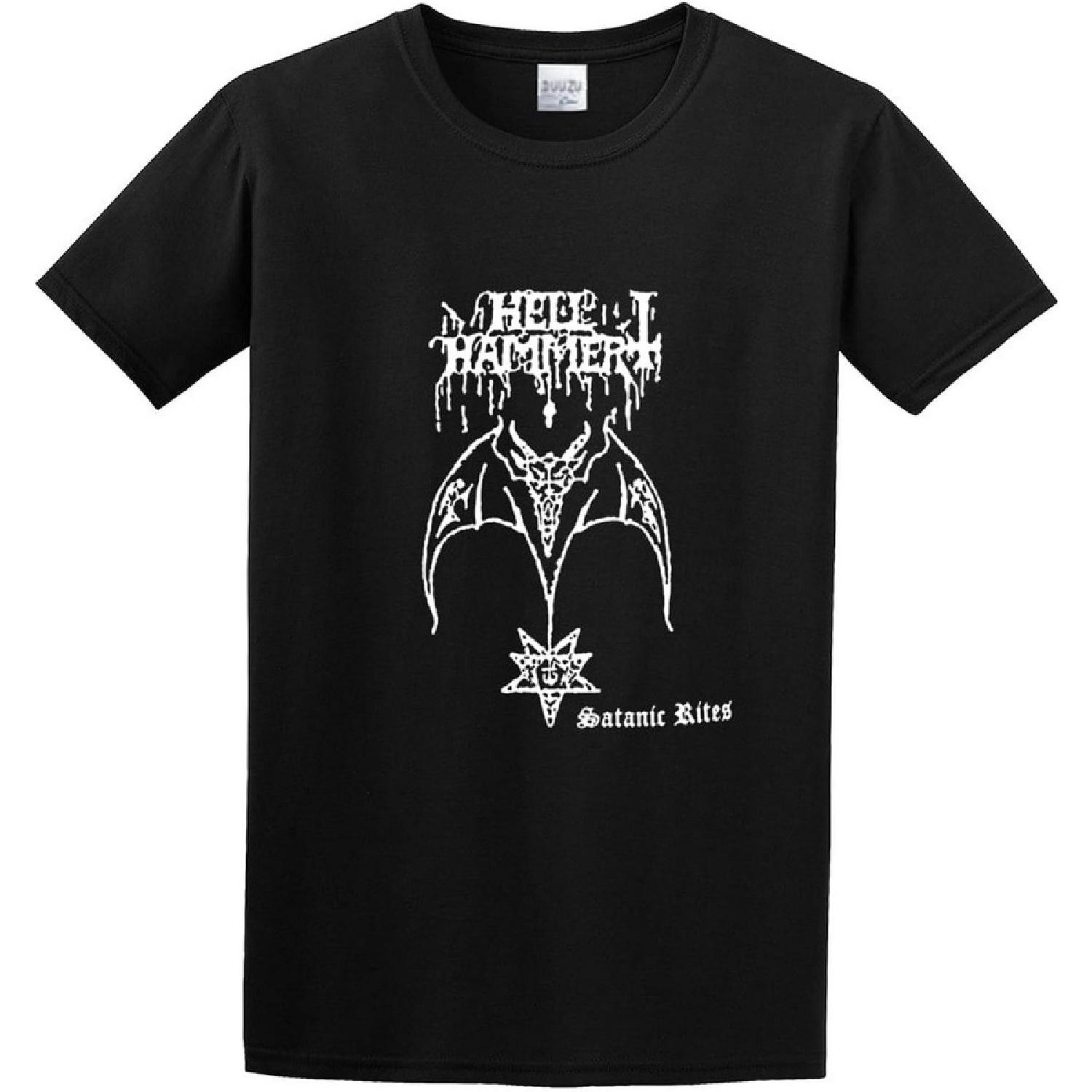 Danshaosu Hellhammer Satanic Rites T-Shirt Funny Top Graphic Tee for Men Black XXXXXL різнокольоровий
Danshaosu Hellhammer Satanic Rites T-Shirt Funny Top Graphic Tee for Men Black XXXXXL різнокольоровий