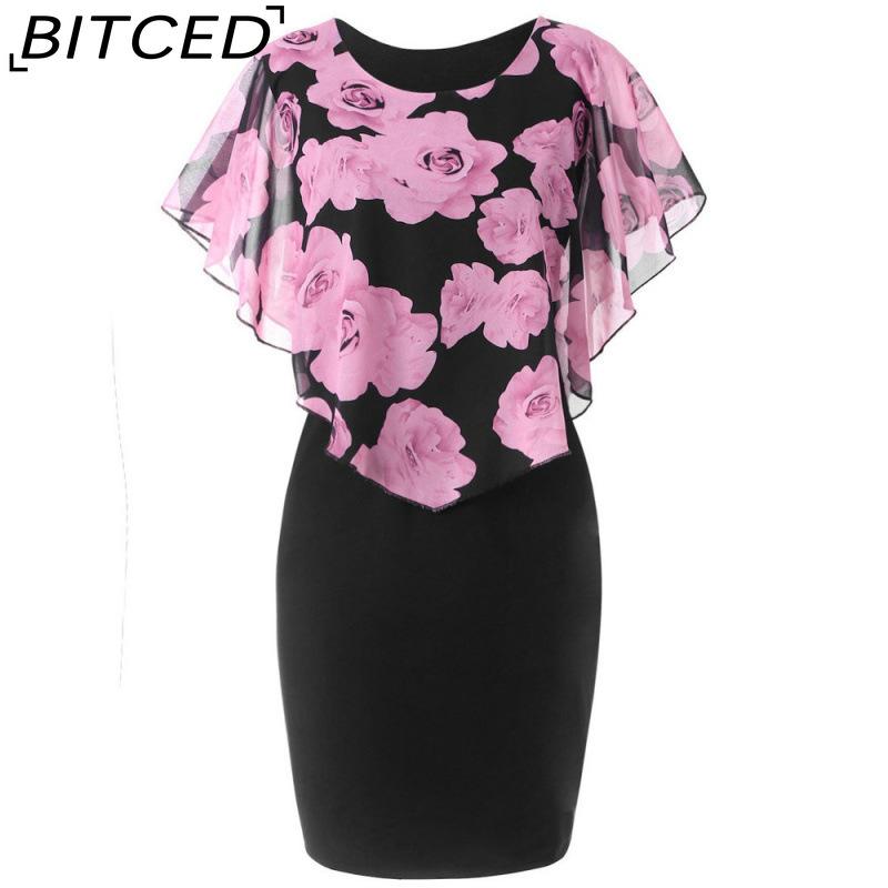 BITCED Черное сексуальное платье с прозрачной шалью и нежным цветочным принтом XXXXXL розовый
BITCED Черное сексуальное платье с прозрачной шалью и нежным цветочным принтом XXXXXL розовый