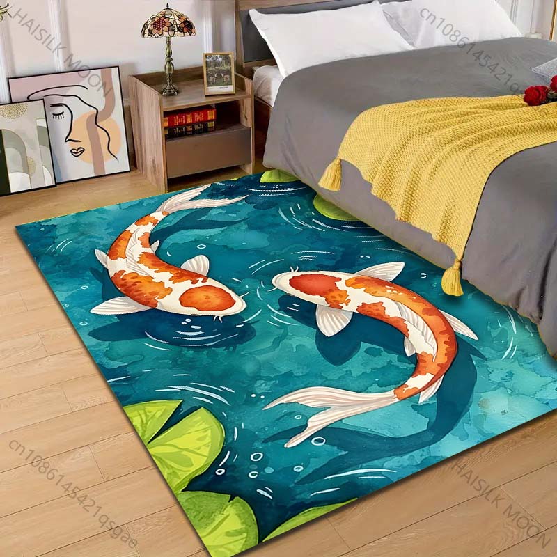 Multiple sizes Koi swimming in pond Carpet for Living Room Bedroom Sofa Home Decor Rus Non-slip Floor Mat Luxury Gift 40cm x 60cm
Multiple sizes Koi swimming in pond Carpet for Living Room Bedroom Sofa Home Decor Rus Non-slip Floor Mat Luxury Gift 40cm x 60cm