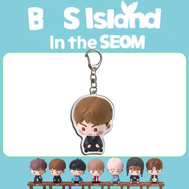 BTS Island In the SEOM Game Character Keychain, Cute Chibi Style Acrylic Charm, Kpop ARMY Fans Collectible Bag Pendant JIN
BTS Island In the SEOM Game Character Keychain, Cute Chibi Style Acrylic Charm, Kpop ARMY Fans Collectible Bag Pendant JIN