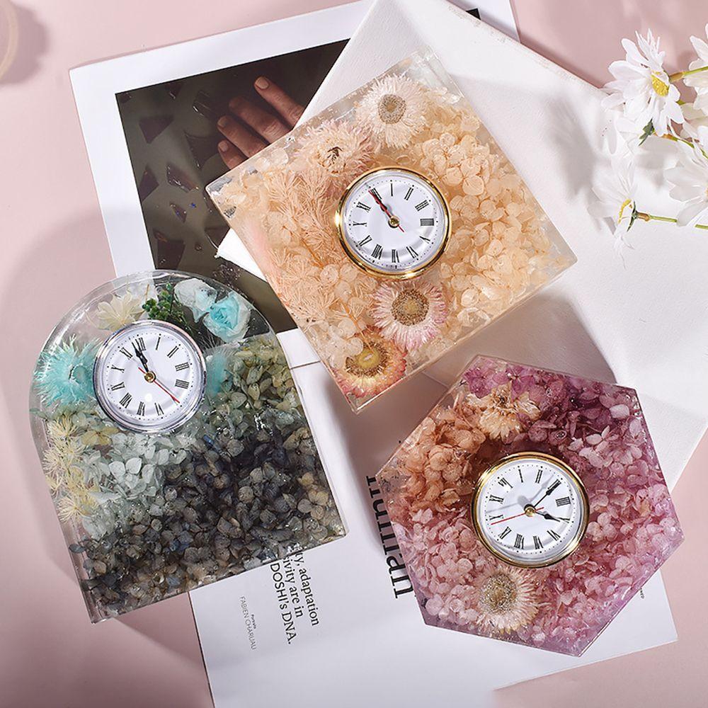 DIY Crafts Square Hexagonal Clock Mold Epoxy Resin Bookend Table Silicone Mould Casting Molds
DIY Crafts Square Hexagonal Clock Mold Epoxy Resin Bookend Table Silicone Mould Casting Molds