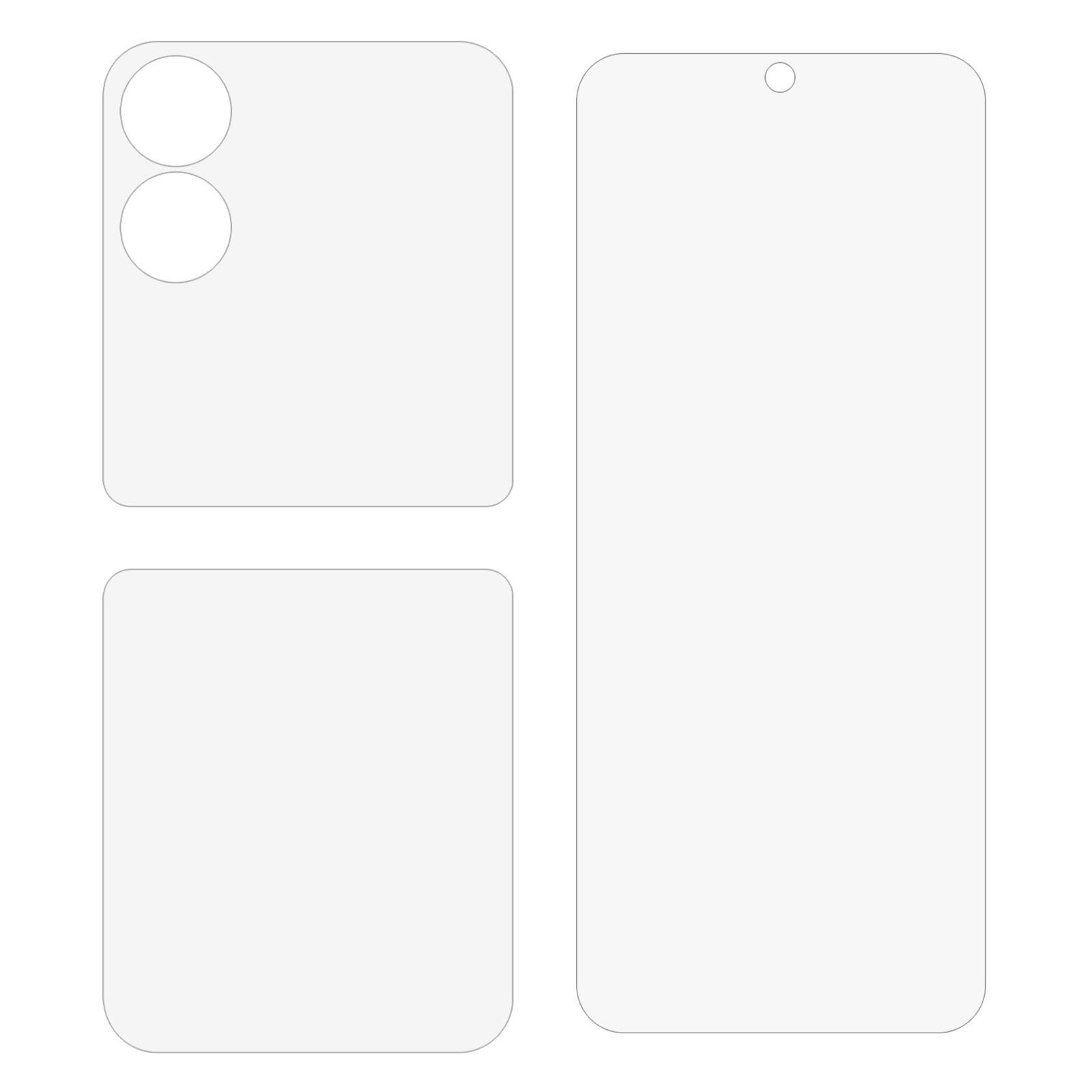 For Xiaomi Mix Flip 5G Screen Protector Set,Front + Back Full Cover TPU+PET Hydrogel Film
For Xiaomi Mix Flip 5G Screen Protector Set,Front + Back Full Cover TPU+PET Hydrogel Film