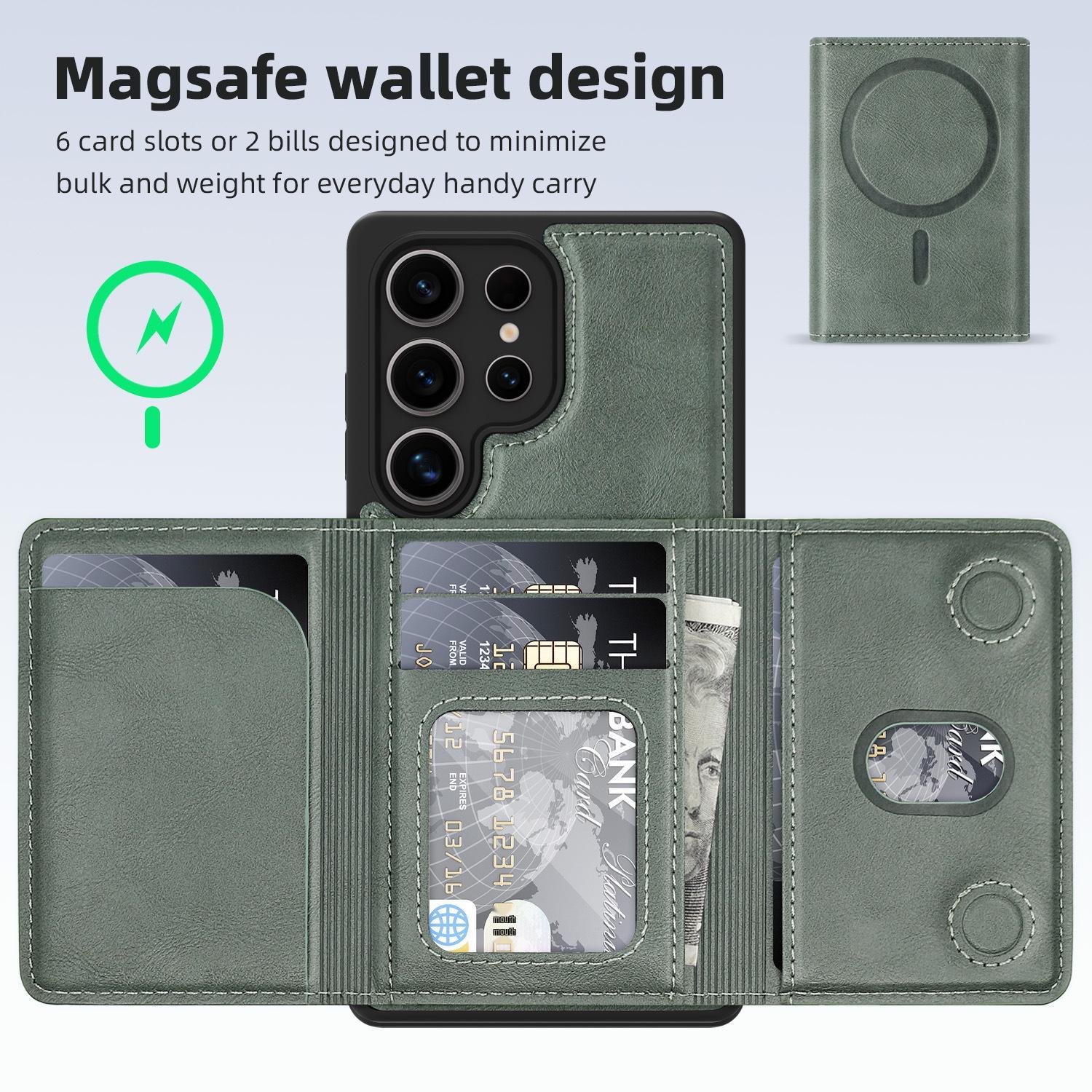 Samsung S5 Ultra Magnetic Card Holder Phone Case for S24 Plus - New Leather Multifunctional Case 22 S23 Ultra зелёный
Samsung S5 Ultra Magnetic Card Holder Phone Case for S24 Plus - New Leather Multifunctional Case 22 S23 Ultra зелёный