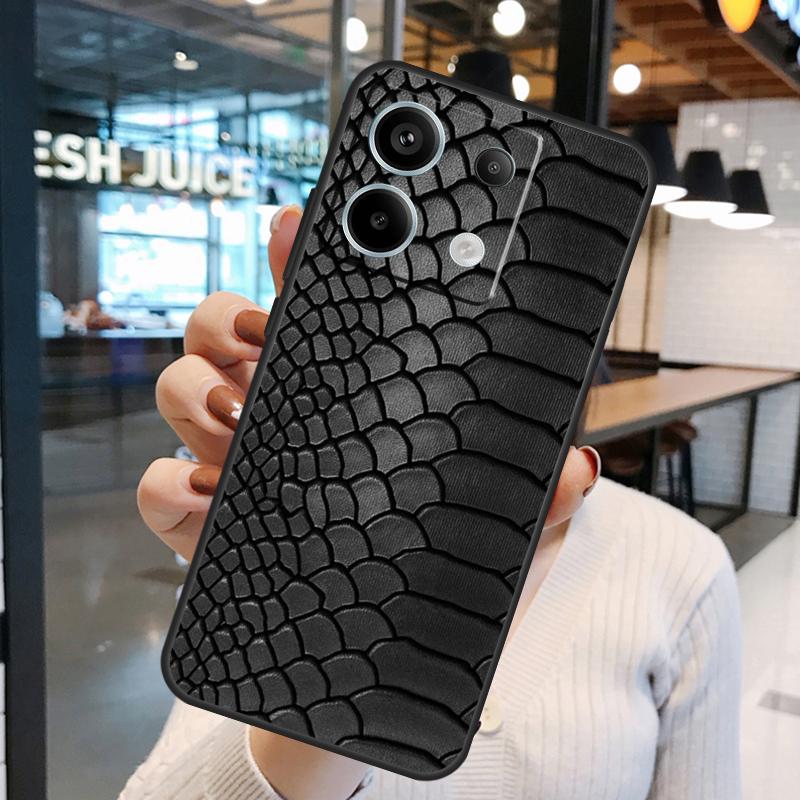 Snake Skin Texture Case For Xiaomi Redmi Note 14 Pro 10 11 12 13 15 Pro Plus Redmi 15 10C 12C 13C 14C 15C Cover Redmi Note 10 4G
Snake Skin Texture Case For Xiaomi Redmi Note 14 Pro 10 11 12 13 15 Pro Plus Redmi 15 10C 12C 13C 14C 15C Cover Redmi Note 10 4G