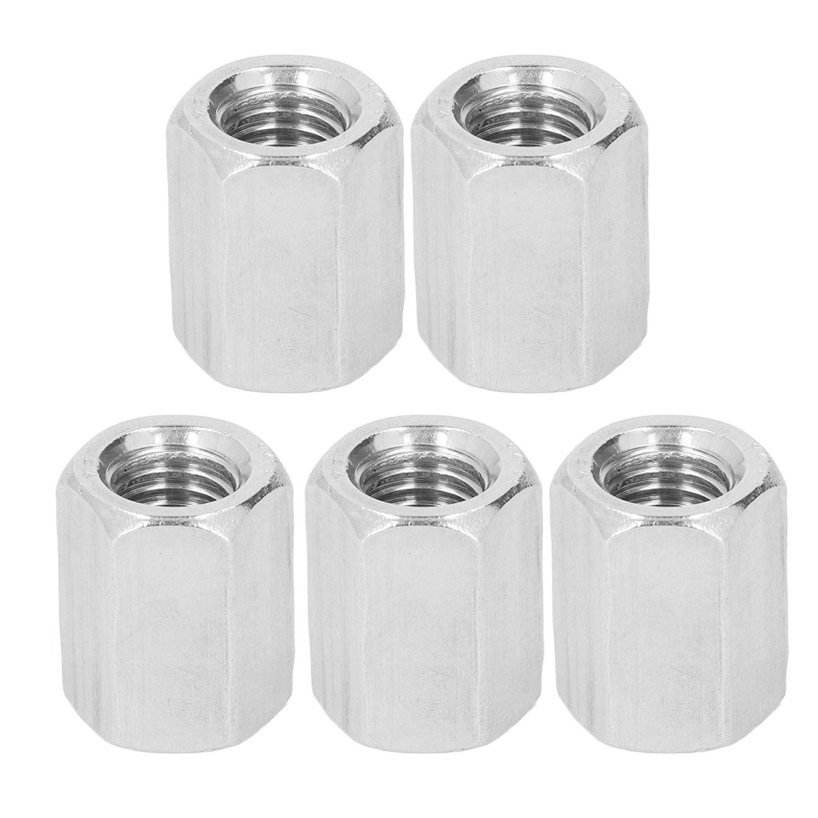 5 Pcs Hex Coupling Nut M12x1.75 19 L25mm 304 Stainless Steel Rod Coupling Nuts for Bolts Studs
5 Pcs Hex Coupling Nut M12x1.75 19 L25mm 304 Stainless Steel Rod Coupling Nuts for Bolts Studs