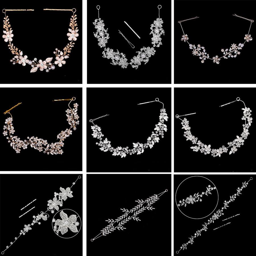 Sell well Silver Color Pearl Hair Bands Vines Handmade Copper Crystal Headbands For Wedding Hair Acccessories Women Jewelry new
Sell well Silver Color Pearl Hair Bands Vines Handmade Copper Crystal Headbands For Wedding Hair Acccessories Women Jewelry new