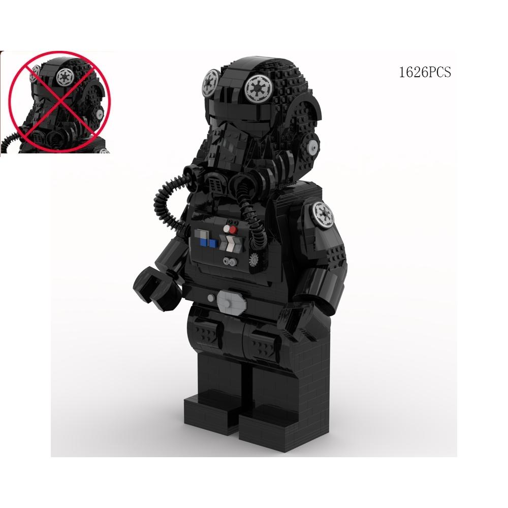 Космічна битва Tie Fighter Pilot Мегафігурка Модель Будівельні блоки Технологія Цеглинки Творче складання Іграшки Подарунки для дітей No figure no sticker
Космічна битва Tie Fighter Pilot Мегафігурка Модель Будівельні блоки Технологія Цеглинки Творче складання Іграшки Подарунки для дітей No figure no sticker