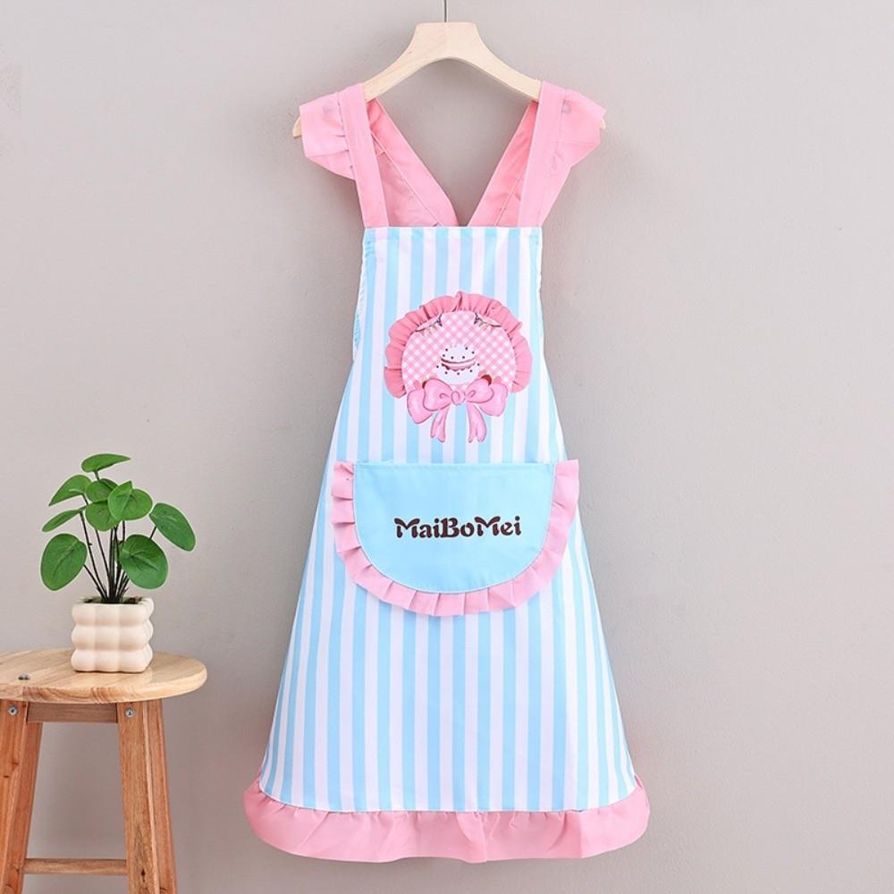Polyester Cotton Long Sleeve Apron Stripes Pattern Oil-Resistant Kitchen Cover Up Waterproof Breathable Working Clothes
Polyester Cotton Long Sleeve Apron Stripes Pattern Oil-Resistant Kitchen Cover Up Waterproof Breathable Working Clothes