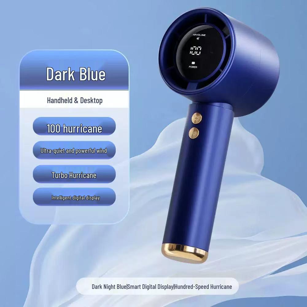 Cross-Border N68 USB Handheld Turbo Fan: 100-Speed Mini Portable Desktop Fan 61*55*170 mm синій
Cross-Border N68 USB Handheld Turbo Fan: 100-Speed Mini Portable Desktop Fan 61*55*170 mm синій
