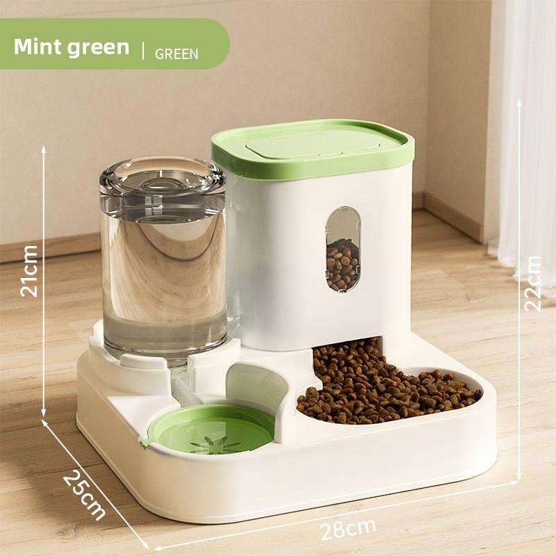 Cat Bowl, Dog Bowl, Cat Food Bowl, Cat Food Automatic Integrated Feeder, Drinking Water Bowl, Pet Supplies, Drinking Water Double Bowl зелений
Cat Bowl, Dog Bowl, Cat Food Bowl, Cat Food Automatic Integrated Feeder, Drinking Water Bowl, Pet Supplies, Drinking Water Double Bowl зелений